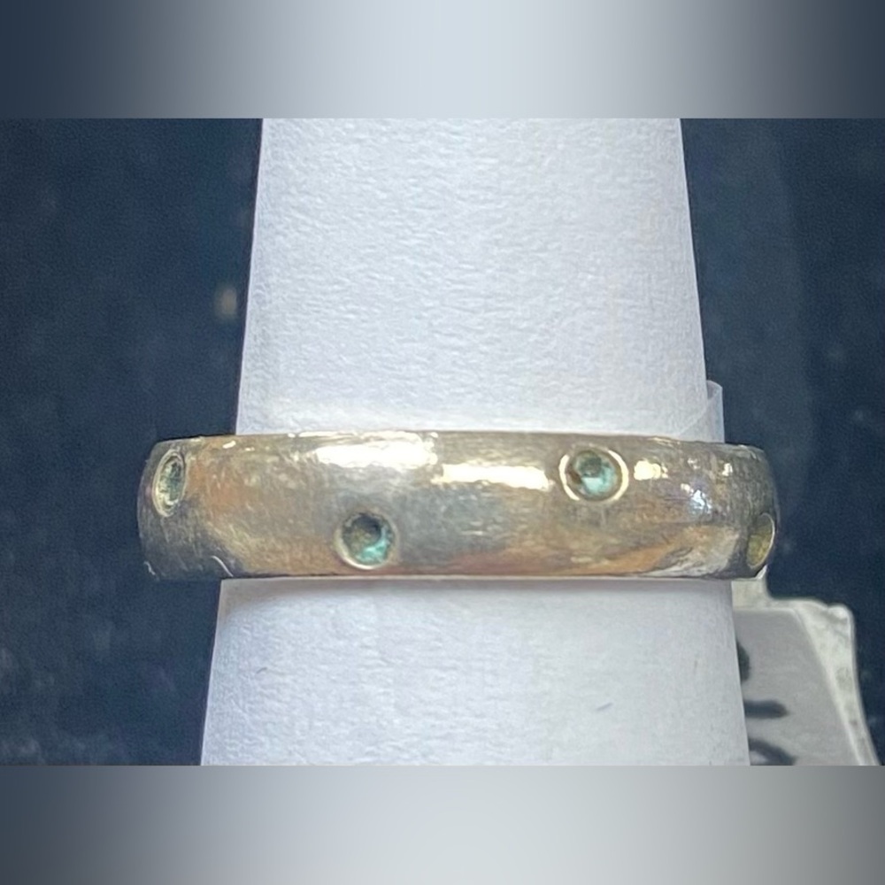 SILVER 9.25 UNIQUE AWESOME LOOKING WOMEN TOE RING - Picture 1 of 1